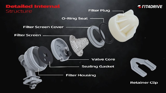 7187065 Water Softener Nozzle and Venturi Assembly Gasket Kit